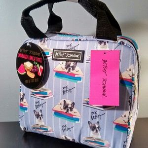 Betsey Johnson Bags - Betsey Johnson Lunch Tote - French Bulldog/Terrier Betsey Johnson Bags - Betsey Johnson Lunch Tote - French Bulldog/Terrier